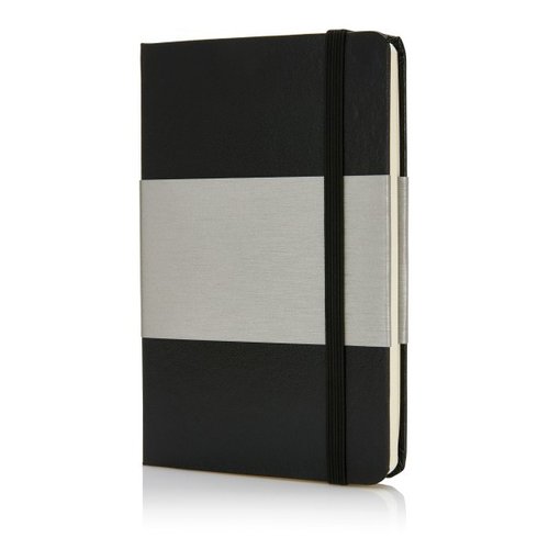 Deluxe hardcover A6 notitieboek, zwart