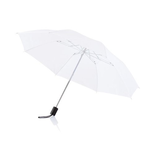 Deluxe 20” opvouwbare paraplu, wit