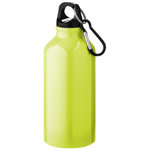 Oregon drinking bottle with carabiner, Neon Yellow