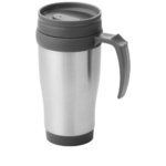 Sanibel insulated mug, Silver,Grey