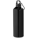 Pacific bottle with carabiner,  solid black
