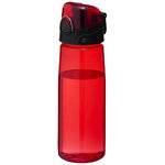 Capri sports bottle, Transparent red