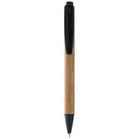 Borneo ballpoint pen, Natural, solid black