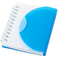 Post A7 notitieboek, blauw,Transparant