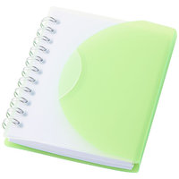 Post A7 notebook, Green,Transparent green