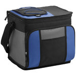 24-Can Easy-Access Cooler, Royal blue, solid black