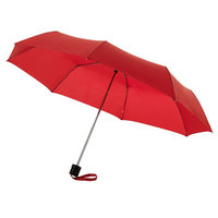 Ida 21.5'' 3 sectie paraplu, Rood