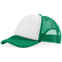 Trucker 5 panel cap, Green,White