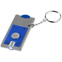Allegro coin holder key light, Royal blue,Silver