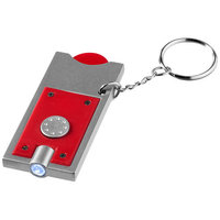 Allegro coin holder key light, Red,Silver