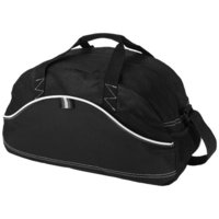 Boomerang duffel bag,  solid black