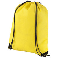 Evergreen non woven premium rucksack, Yellow