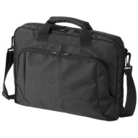 New Jersey 15.6" Laptop conference bag,  solid black