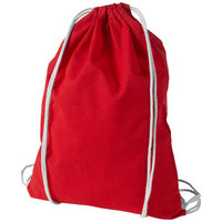 Oregon cotton premium rucksack, Red