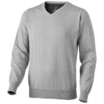 Spruce V-neck pullover, Grey melange