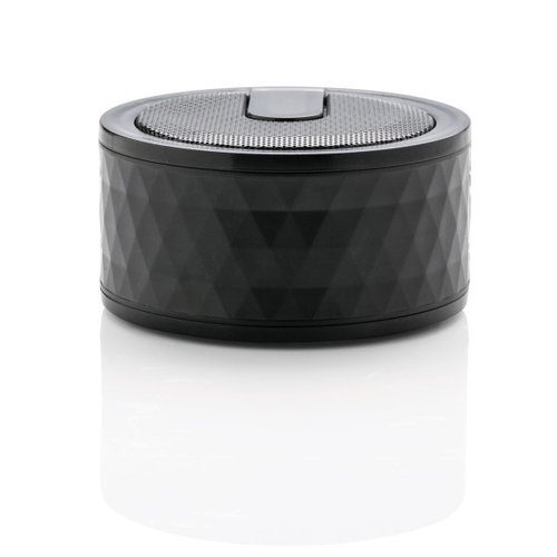 Geometric draadloze speaker, zwart