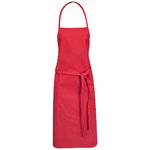 Reeva cotton apron, Red