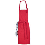 Zora adjustable apron, Red