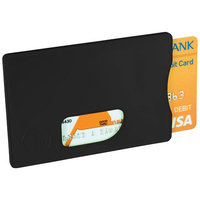 RFID Credit Card Protector,  solid black