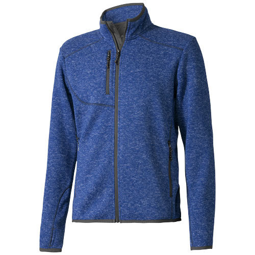 Tremblant knit jacket, HEATHER BLUE
