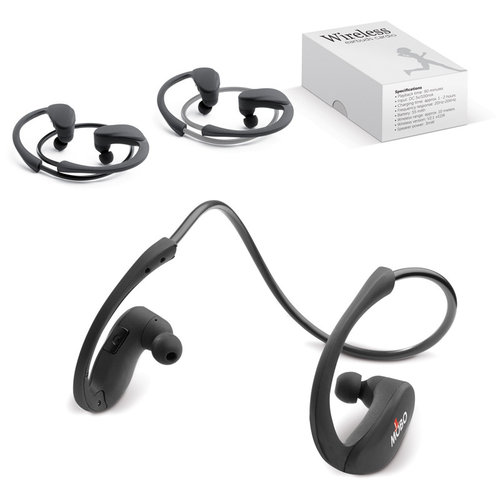 Wireless earbuds Cardio, Black