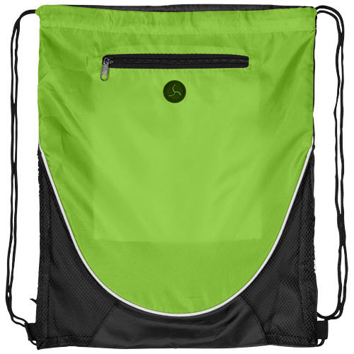 The Peek Drawstring Cinch Backpack, Lime