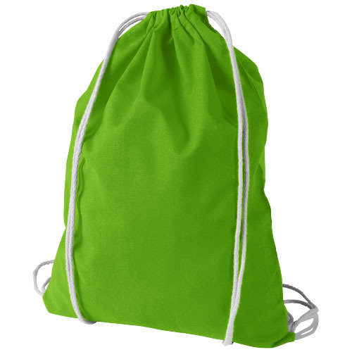 Oregon cotton premium rucksack, Lime